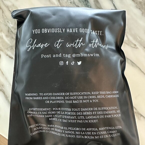 MBM Rebel Swimsuit - NWT size M - Picture 7 of 9